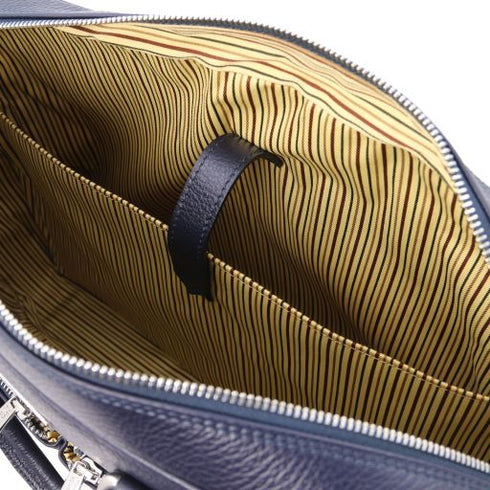 Treviso - Leather laptop briefcase
